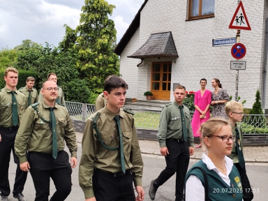 Schützenfest 2025 Sonntag